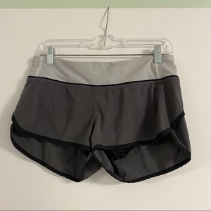 Lululemon Gray Running Shorts